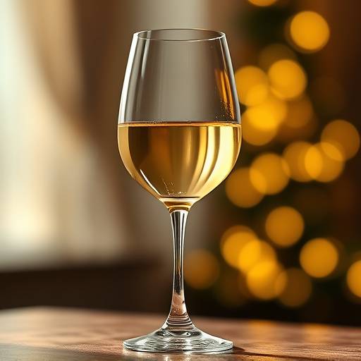 Glass of Chardonnay Wine
