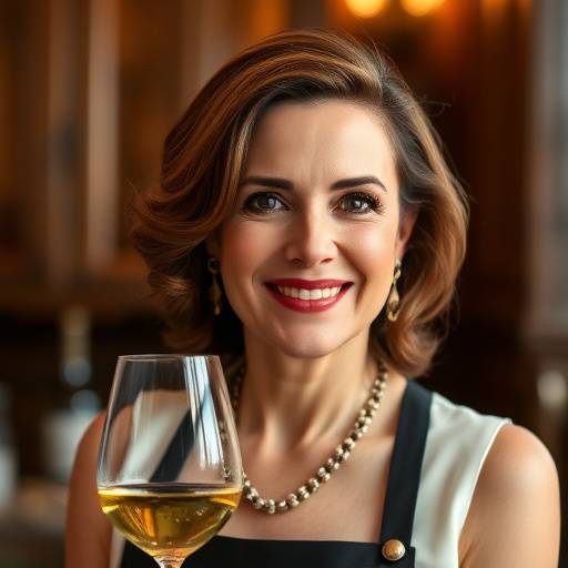 Photo of Eleanor Vance, Co-Founder and Sommelier of The Gilded Spoon